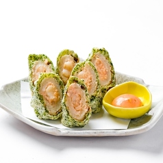 ちくわの明太磯辺揚げ