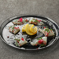 料理メニュー写真&nbsp;鮮魚のカルパッチョ レモンヴィネグレットソース