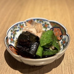 茄子と万願寺の煮びたし