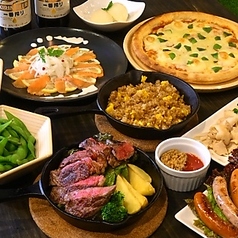 【最大100名まで】広々空間で飲み放題付きBBQ　ウッドデザインパーク栄店のコース写真