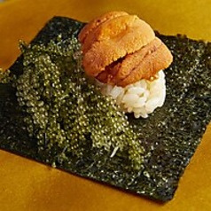 最魚の晩餐 寿司と牡蠣と日本酒の裏切りのコース写真