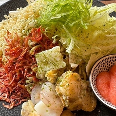 海鮮たら醤油やきそば