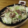 料理メニュー写真&nbsp;豚ハラミと野菜鉄板