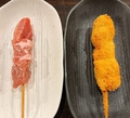 料理メニュー写真&nbsp;豚串 ソースor味噌