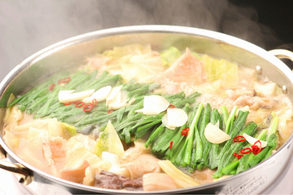 牛もつを使用した、こだわりの本場博多のもつ鍋！コレを食さずして『ぶあいそ』を語る無かれ！！