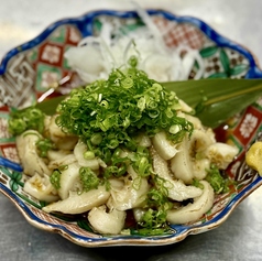 白ハチノスの炙りネギポン酢