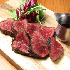 国産牛イチボステーキ200ｇ　赤ワインソース