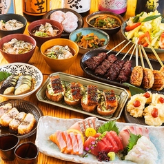 炭と海鮮と串焼きと肴 とっとっと 四条河原町店のコース写真