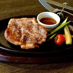 国産豚肩ロースのステーキ