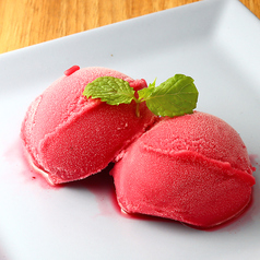 季節のシャーベット