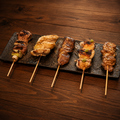 料理メニュー写真&nbsp;焼き鳥おまかせ5種盛り