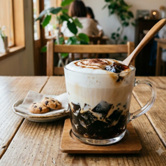 オススメはコーヒーゼリーラテ◎