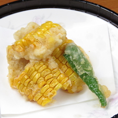 とうもろこしの天ぷら