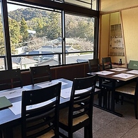 京都の風景と共に和食を堪能