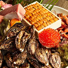 最魚の晩餐 寿司と牡蠣と日本酒の裏切りのコース写真