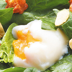 ほうれん草となんこつサラダ