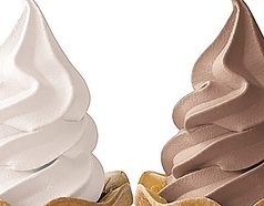 ソフトクリーム食べ放題！の写真