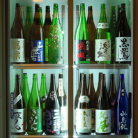 宴会コースでもこだわりの日本酒を
