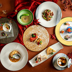 中国割烹旅館 掬水亭 レストラン天外天のコース写真