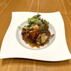 ソフトシェルクラブ　～丸ごと蟹のフリット～