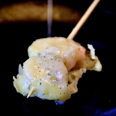 海老とホタテ天 ガーリックバター