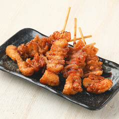 パリパリ鶏皮揚げ串 1本