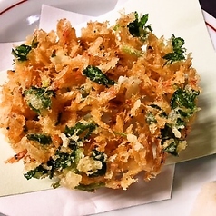 桜えびのかき揚げ