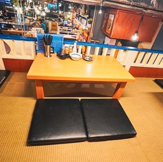 ロフト上の座敷はお店が全体見渡せる特別感★