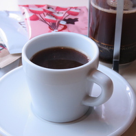 バリスタの技で美味しいコーヒーをお出ししております。