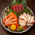 料理メニュー写真&nbsp;お造り3点盛り