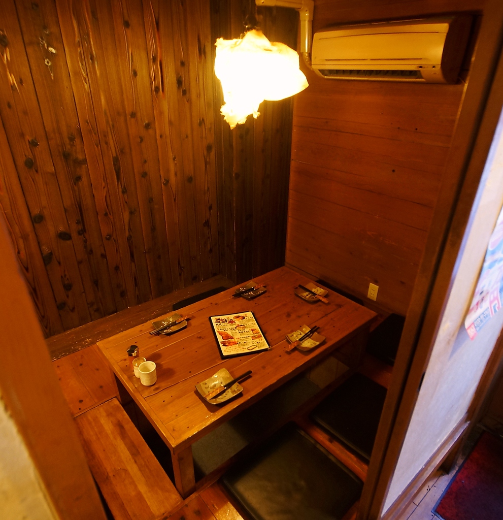 【4名掘りごたつ個室】会社帰り、友達同士にぴったりなお部屋★