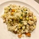 鮮魚と野菜のリゾットビアンコ　(本日の鮮魚と季節野菜を使ったお米料理)