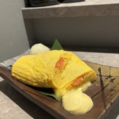 出汁巻玉子(プレーン、明太子、ネギ、青唐辛子)