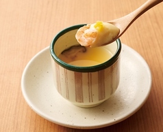 手火山餡入り 冷製茶碗蒸し