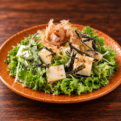 ごま香る豆腐サラダ