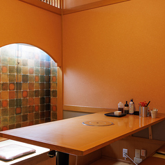 【～6名様×3】壁で仕切られた掘りごたつ席です。