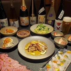 日本酒プレミアムラウンジ 一献風月by PERIE CHIBAのコース写真