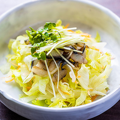 鰻の燻製のサラダ