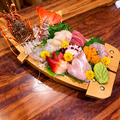 料理メニュー写真&nbsp;伊勢えび入り船造り