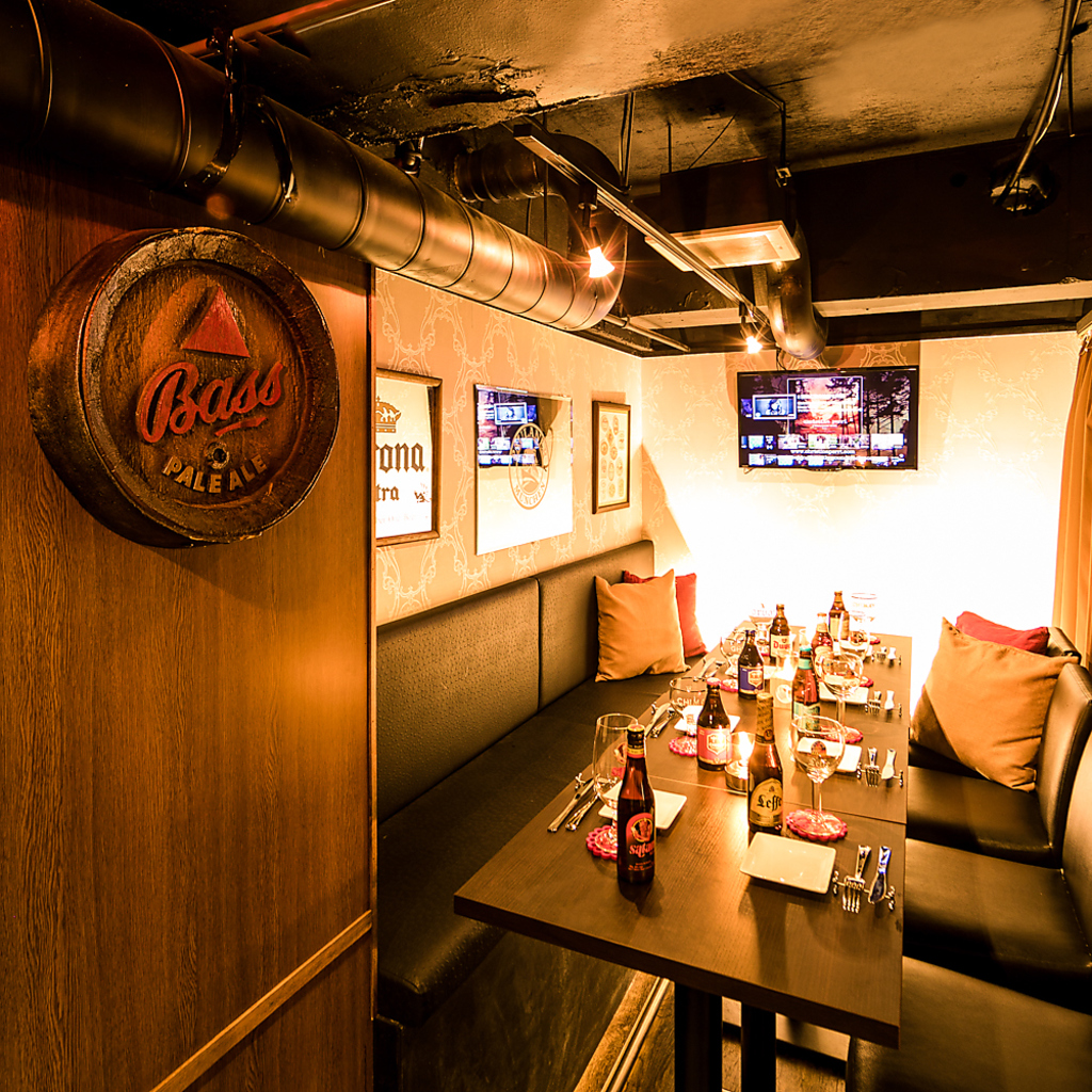 周りを気にせずにゆっくりお食事をお楽しみいただけます。