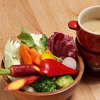 野菜は地産地消にこだわってます！