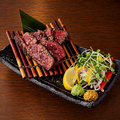 料理メニュー写真&nbsp;和牛ハラミ鉄板焼き