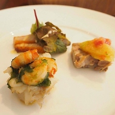 クロノ特製 前菜の盛り合せ