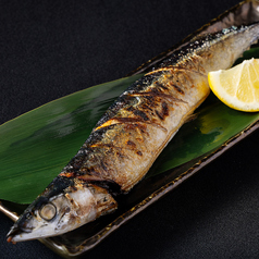 生秋刀魚塩焼き