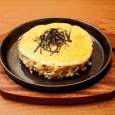 明太もちチーズお好み焼き