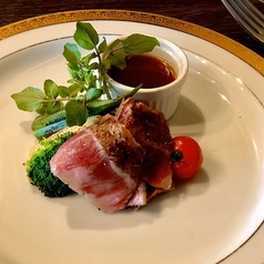 和牛ロース肉のタリアータ