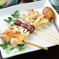 料理メニュー写真&nbsp;名古屋コーチン入り焼鳥盛り合わせ