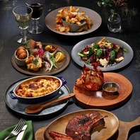 カフェメニューから本格料理まで