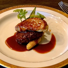 牛ヒレ肉とフォアグラのロッシーニ