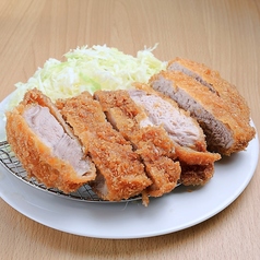 熟成豚肉の厚切りとんかつ